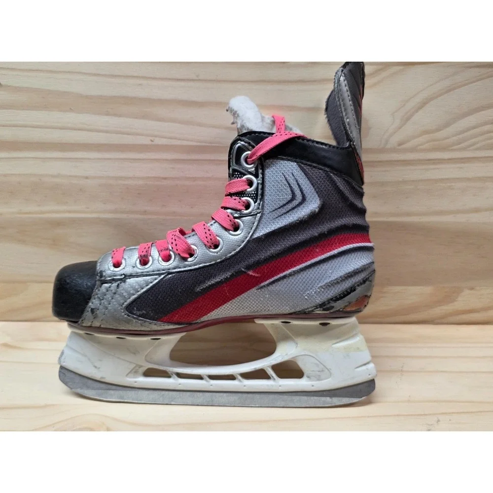 Bauer Vapor X3.0 Ice Hockey Skates Light Speed Youth Size 3.5 - Used‎